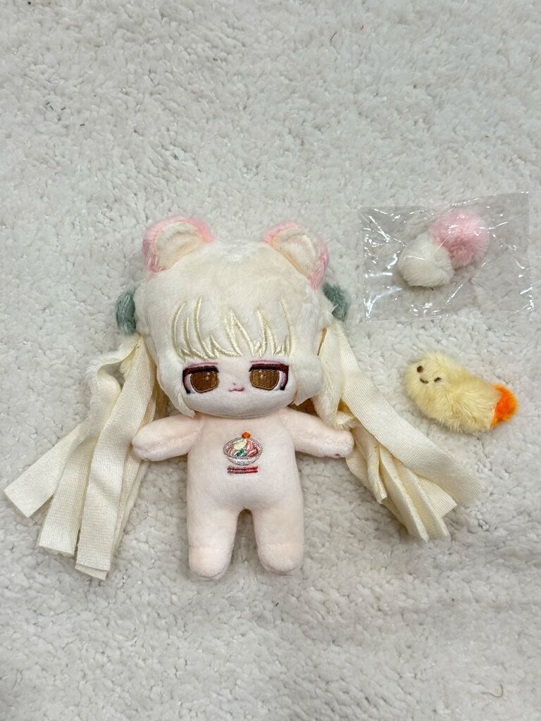 （10cm） 烏冬冬 無骨  髮辮有雷射切割燒痕