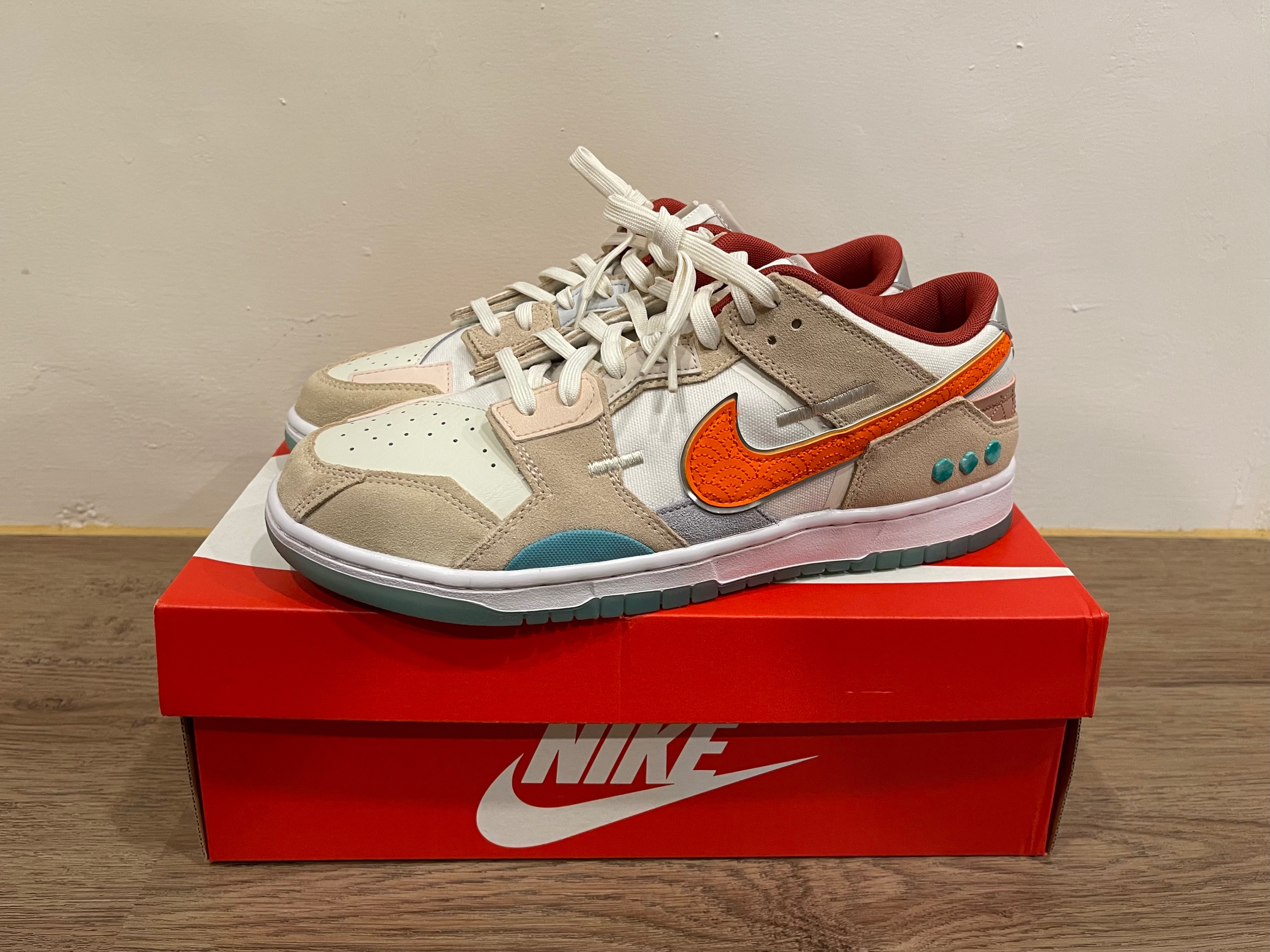 dunk low scrap