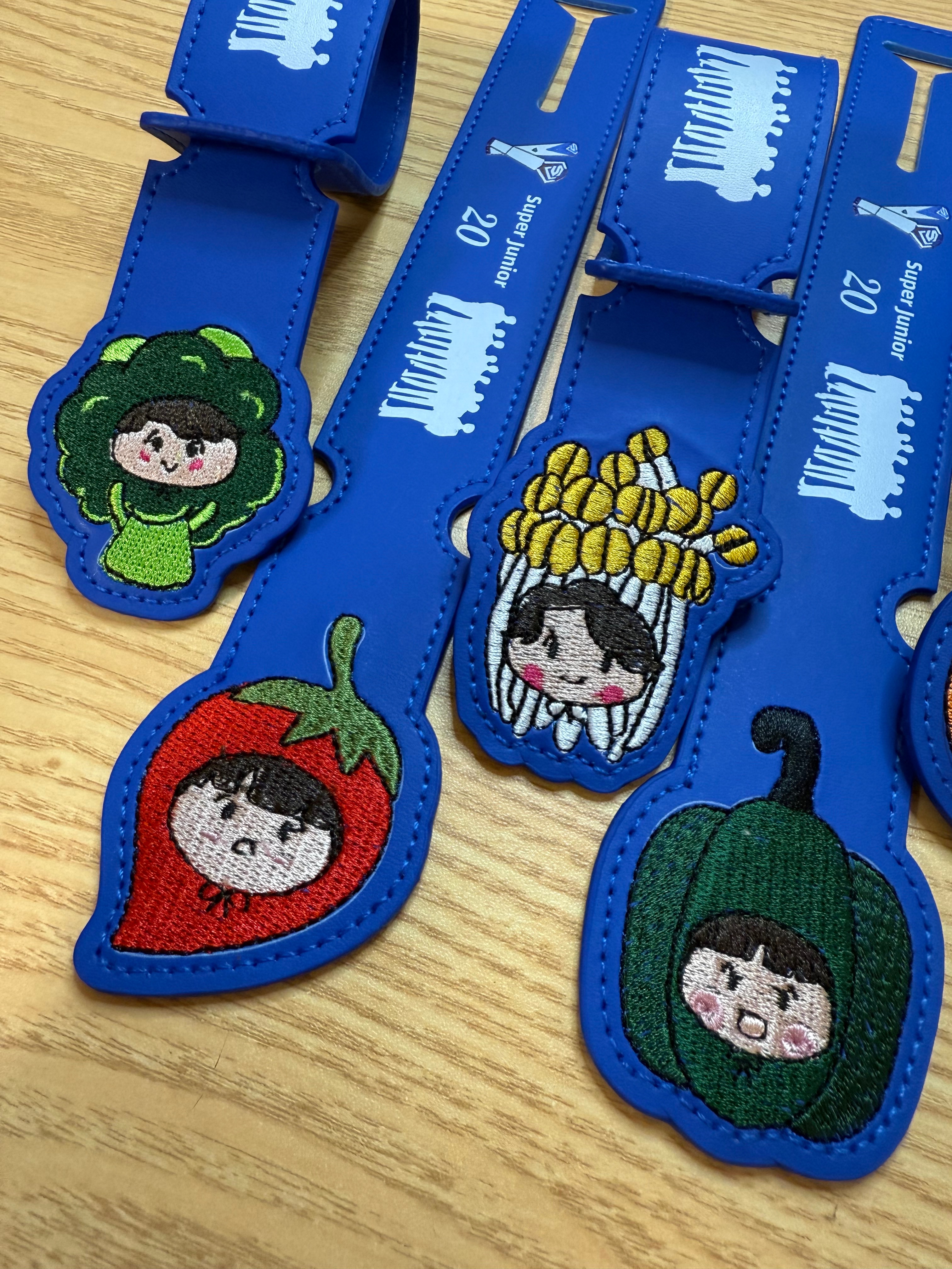 SUJU蔬菜行李吊牌