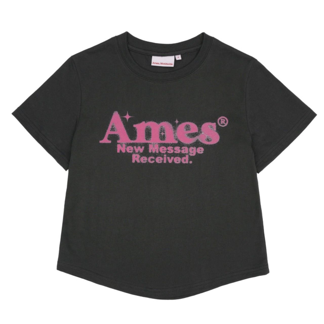 Ames_ROUND HEM CROP TEE 3color（特價~8/4）