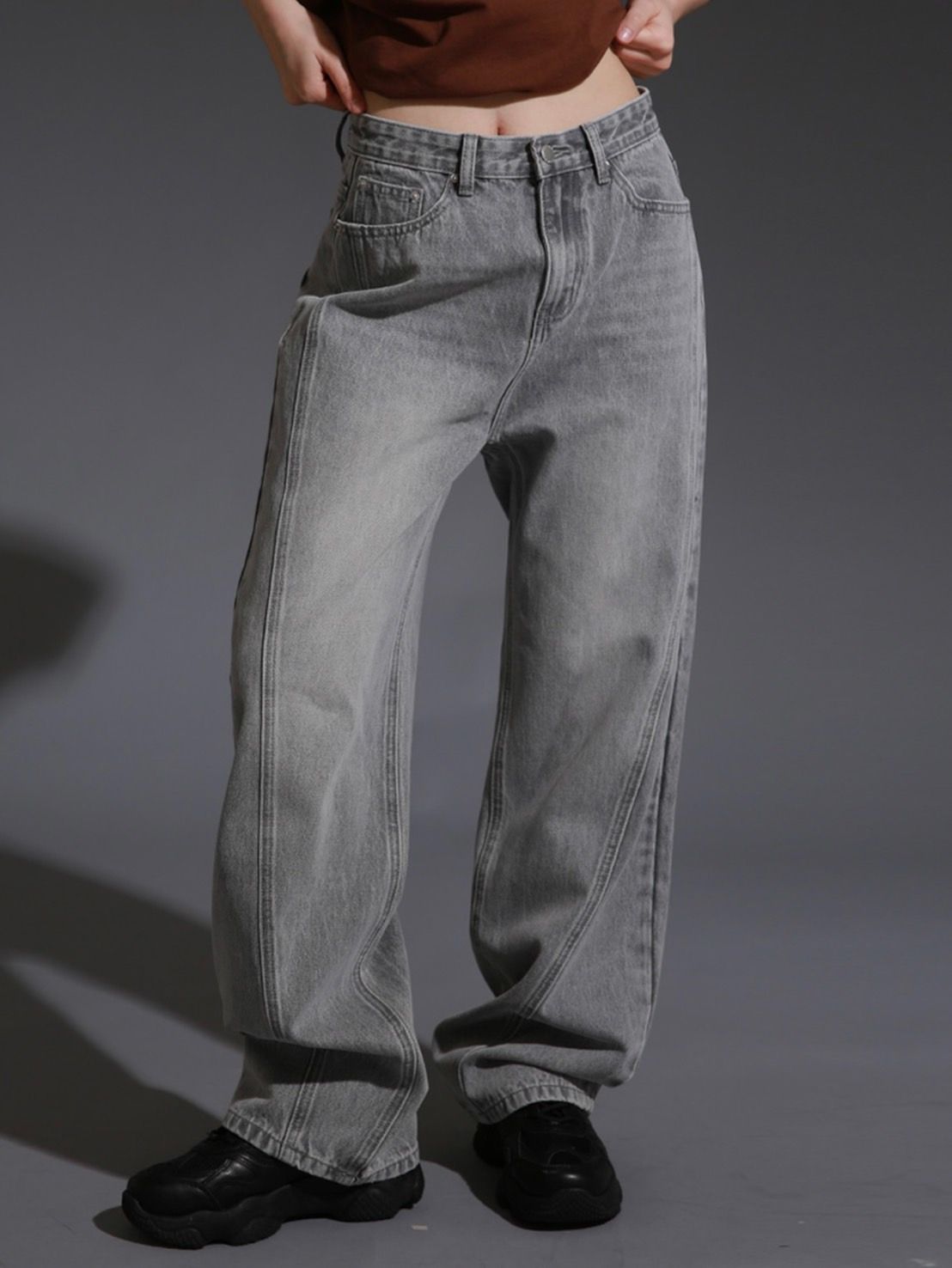 LIKE THE MOST_Slit Semi-Wide Demin 3color（特價~8/4）