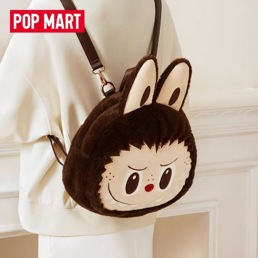 ［正品/現貨］POPMART經典LABUBU大頭雙肩包