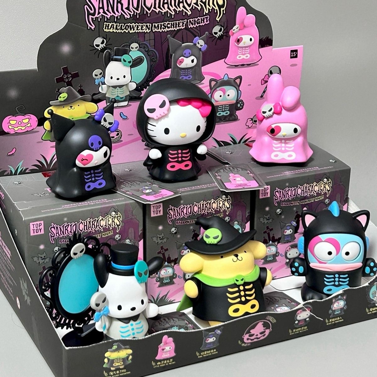 正版三麗鷗萬聖節系列手辦盲盒