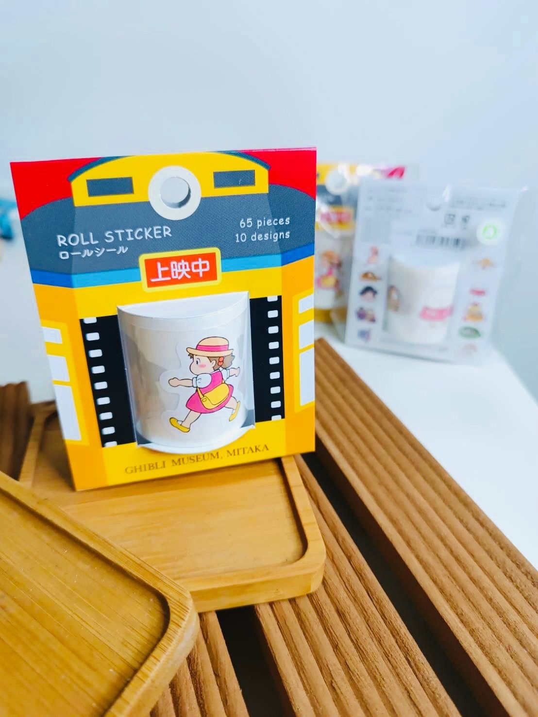 吉卜力森林畫捲貼紙