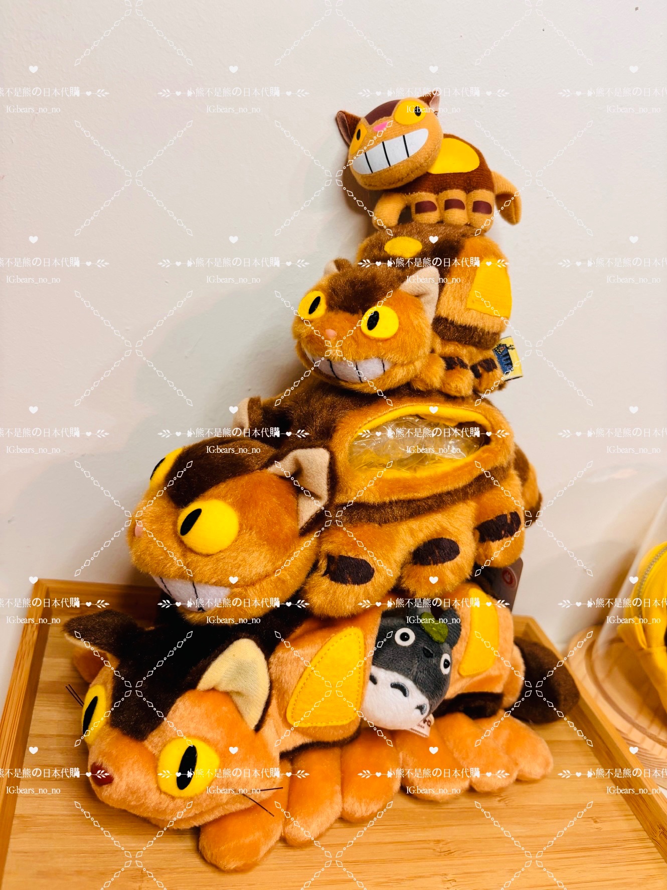 超可愛龍貓公車  小磁鐵