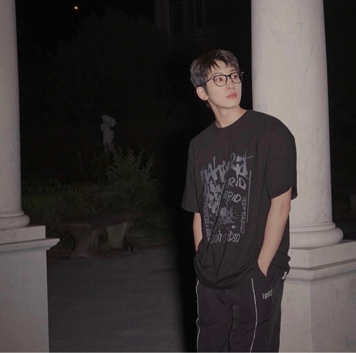 圓佑 淨漢同款🇰🇷MAFHAGRID CORP TEE