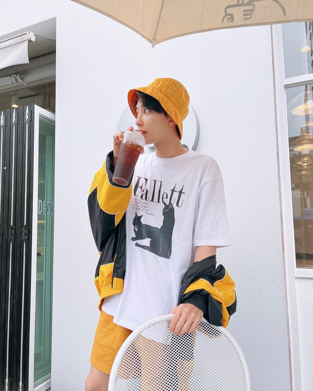 （黑五特價） FALLETT 兩隻黑貓短袖 淨漢同款