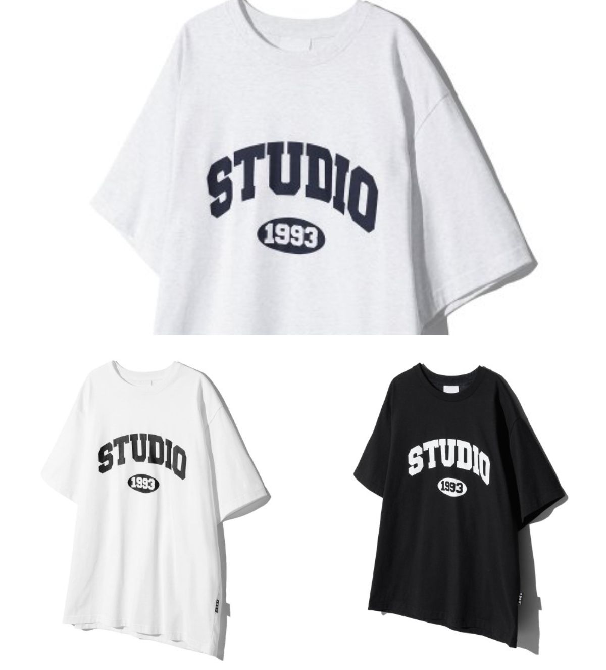 1993 STUDIO Studio logo短袖