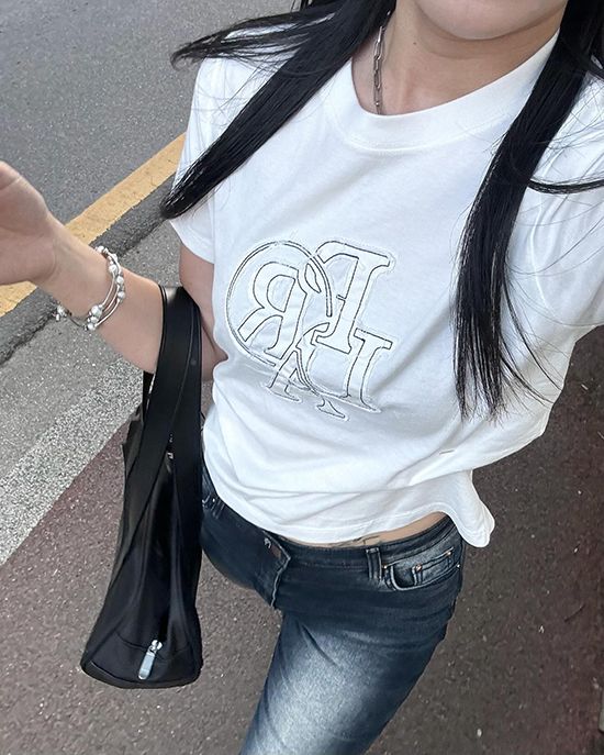 PRENDA 貼布設計短袖