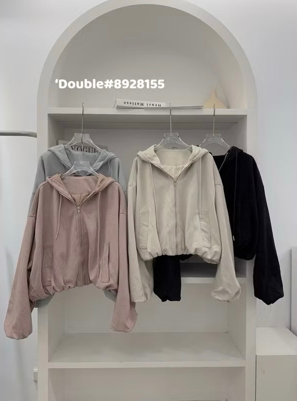 89281 麂皮連帽外套