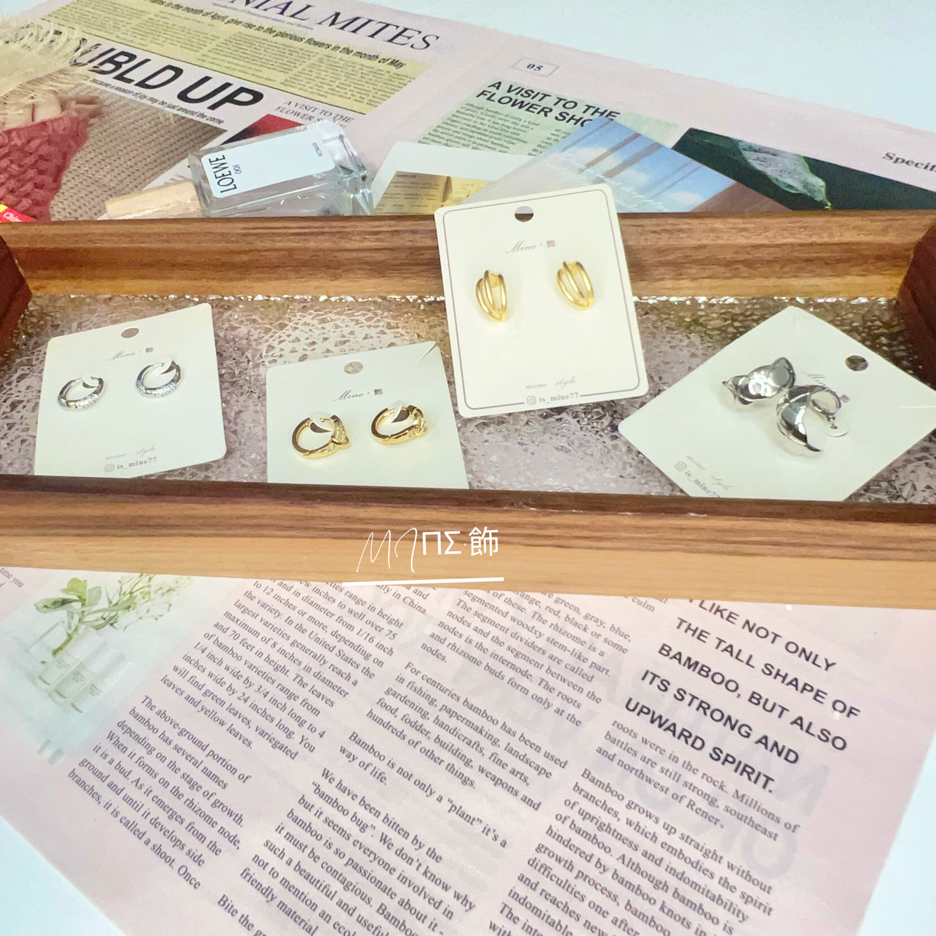 韓國小姐姐の耳環