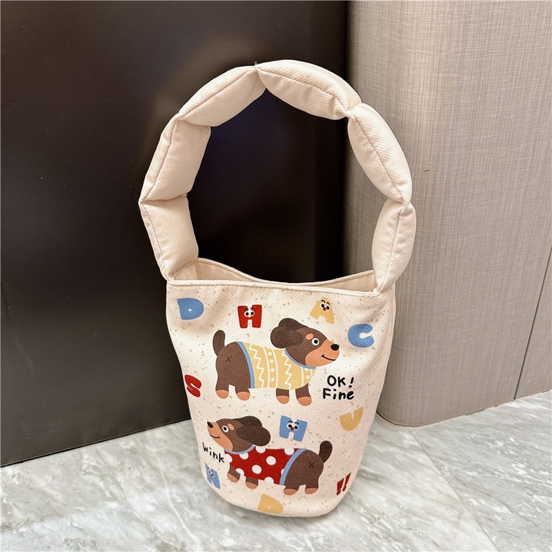 澎澎感臘腸狗手提包