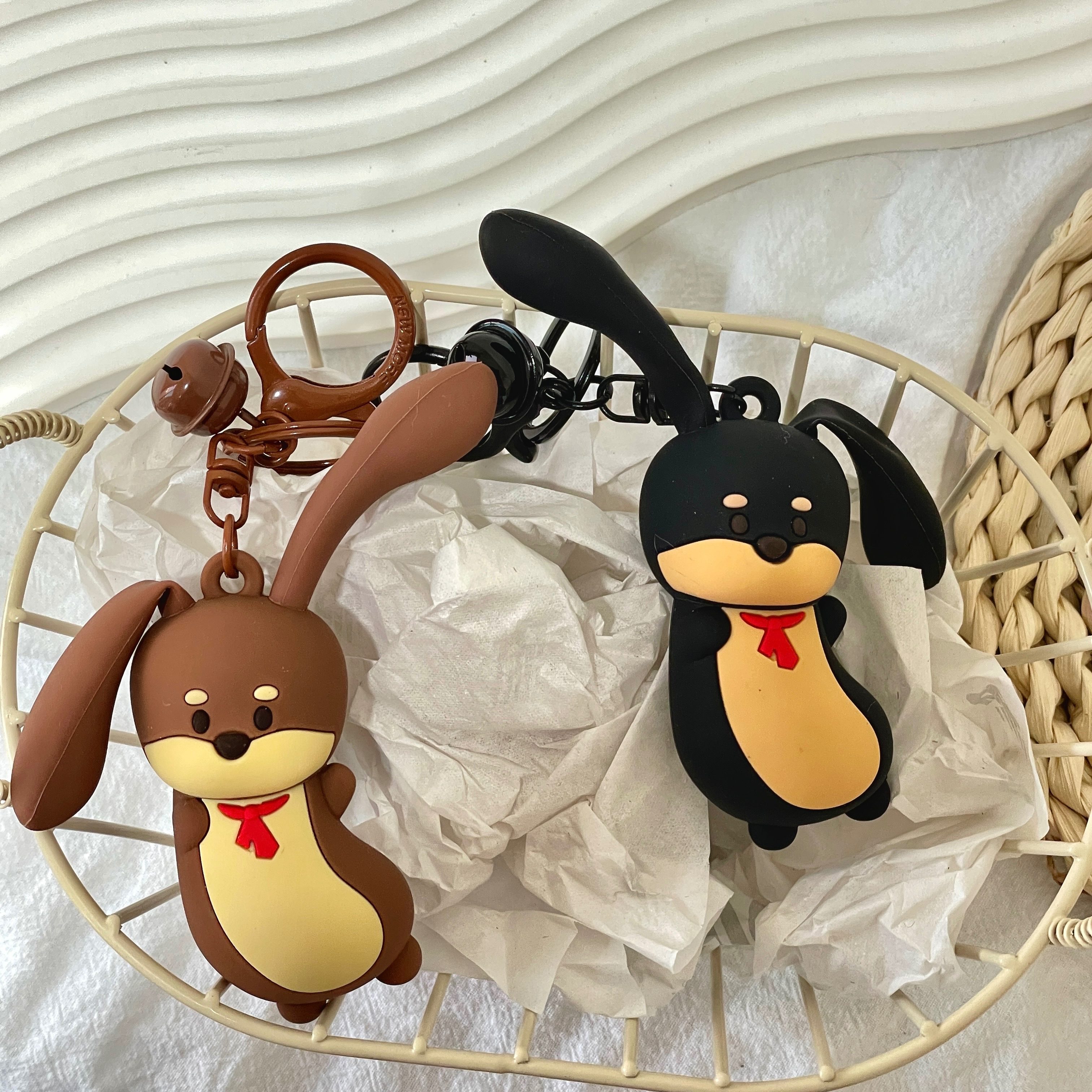 臘腸狗小肚肚捏捏吊飾