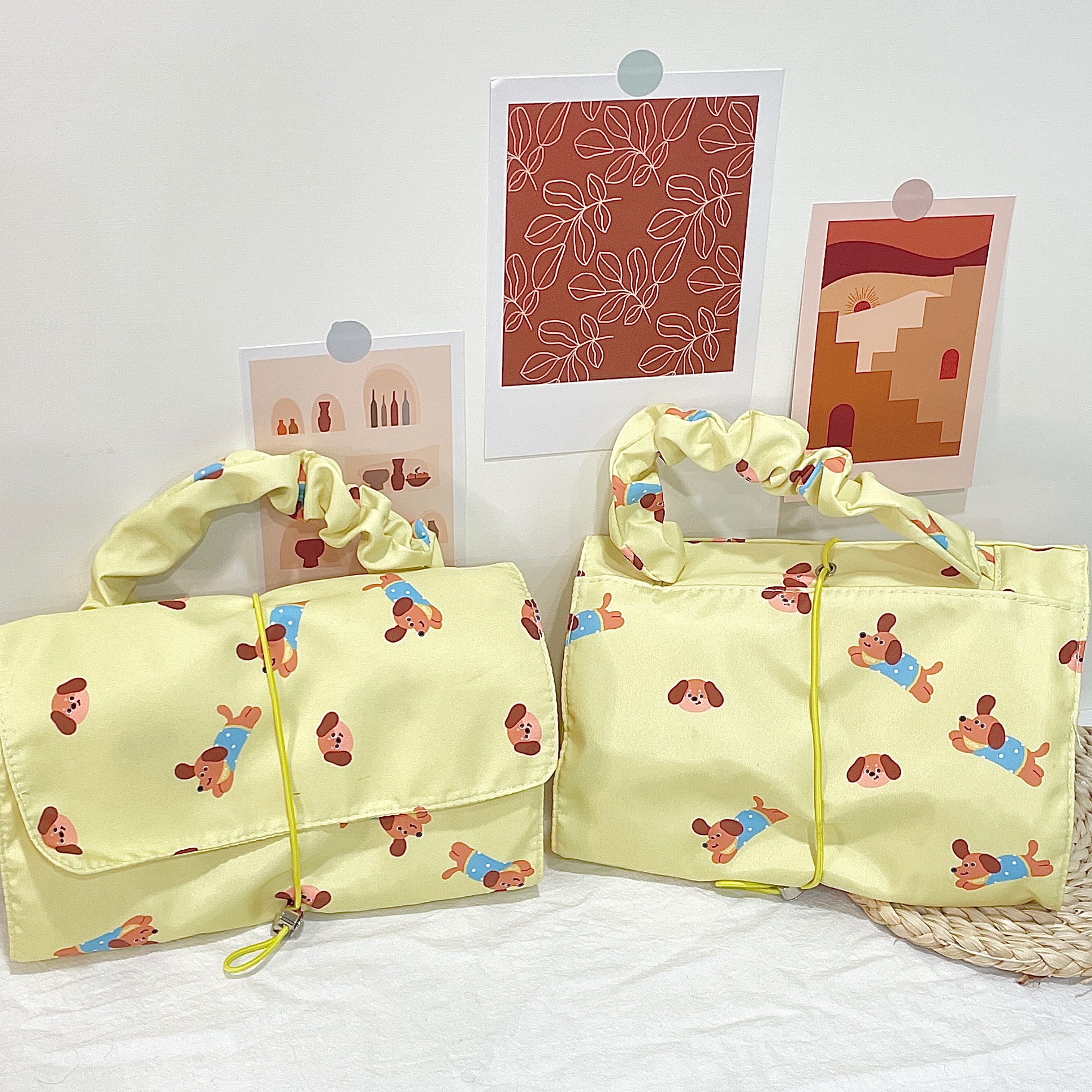 剁手也要買的臘腸狗洗漱化妝包