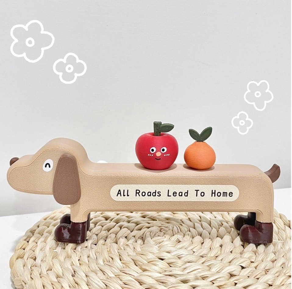 小可愛臘腸狗臨 停 車 牌