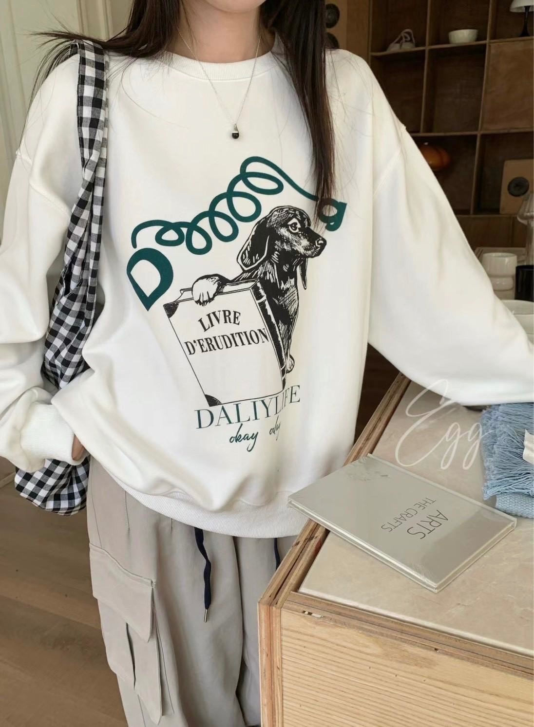 Doooog臘腸狗長袖上衣