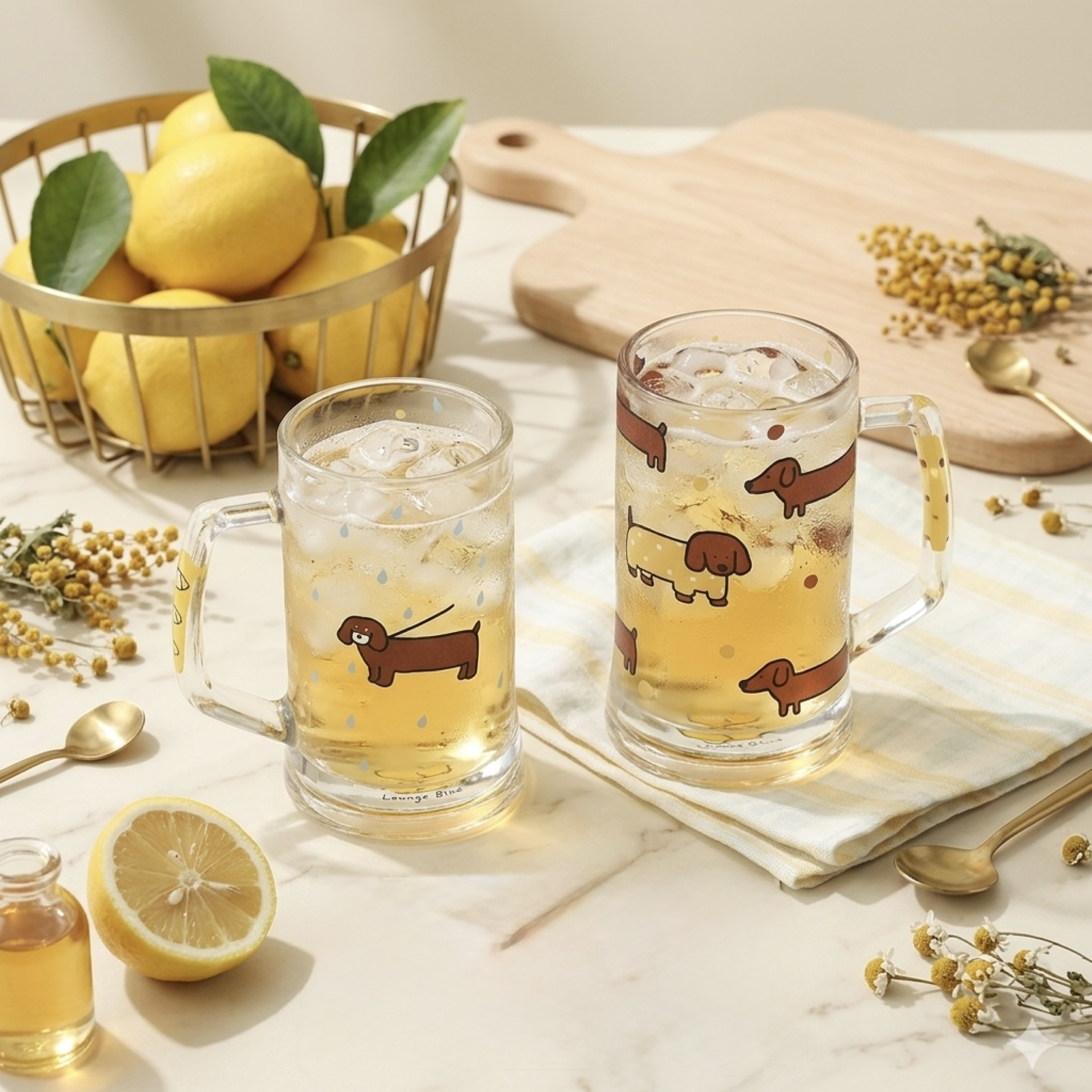 後搭啦～臘腸狗啤酒杯