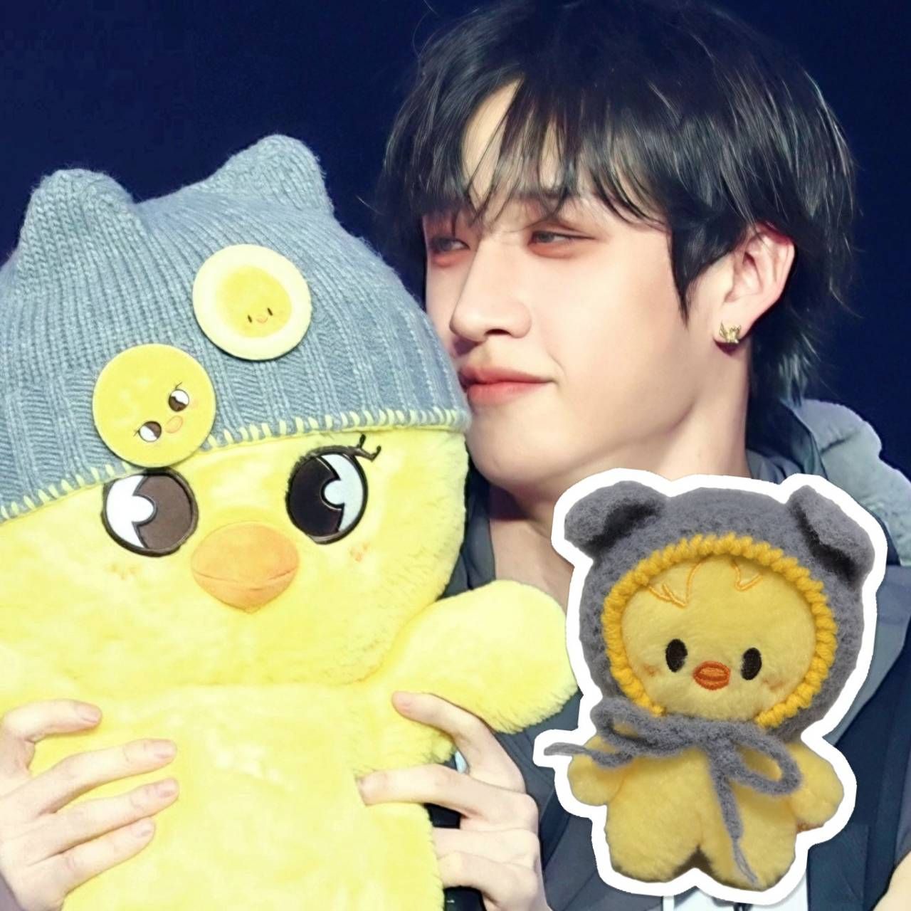 -娃衣-5th fm同款灰帽