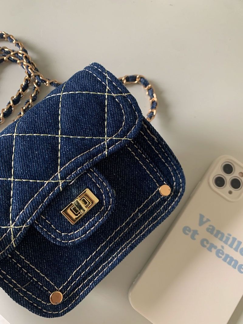 質感小包✨車線滾邊牛仔小包✨/丹寧風/厚布料/好搭配/休閒感/滾邊小包/甜酷/可鹽可甜/小廢包