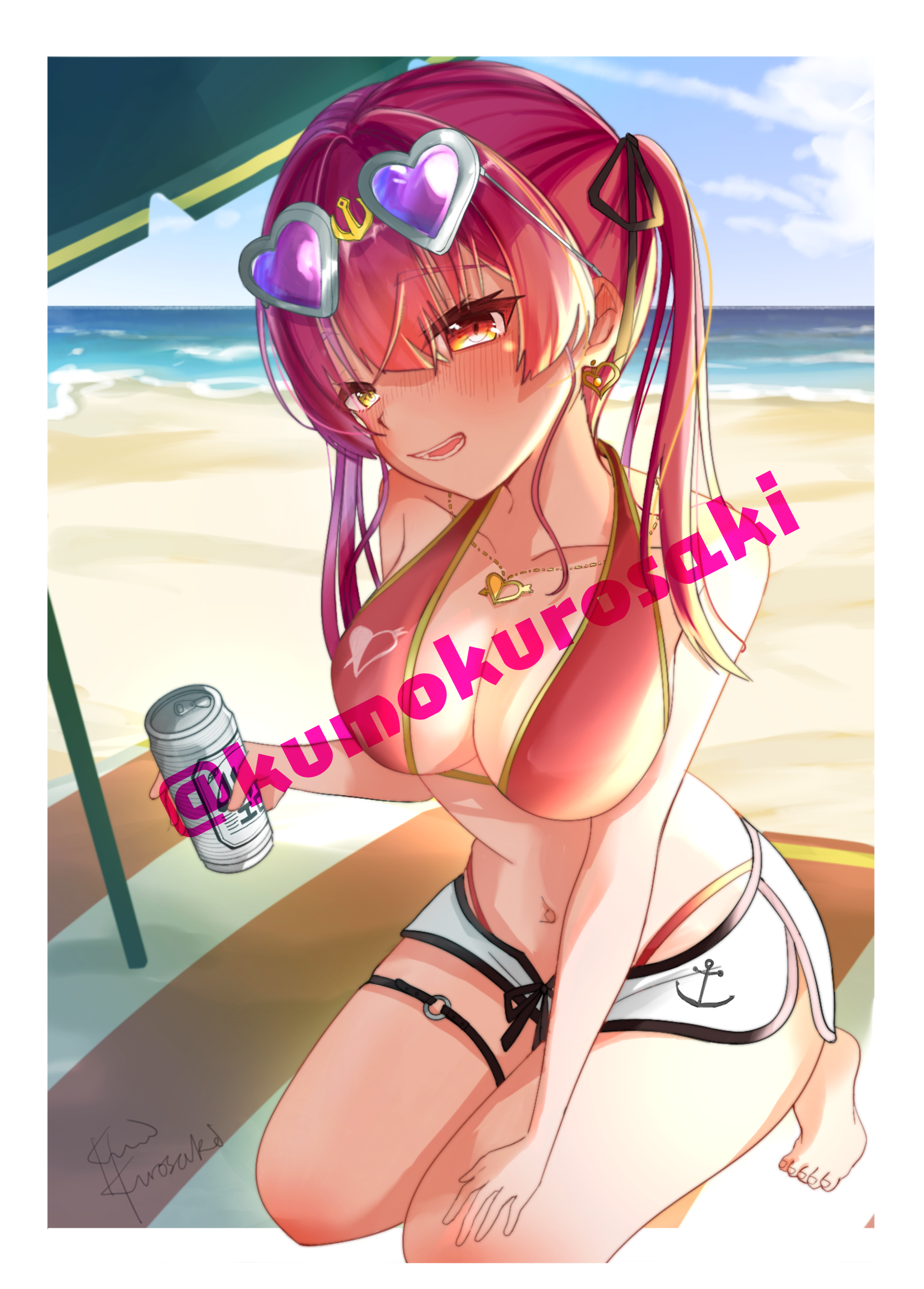 A6明信片 Hololive泳裝款