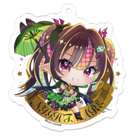 5cm雙面壓克力吊飾 奈特梅雅款