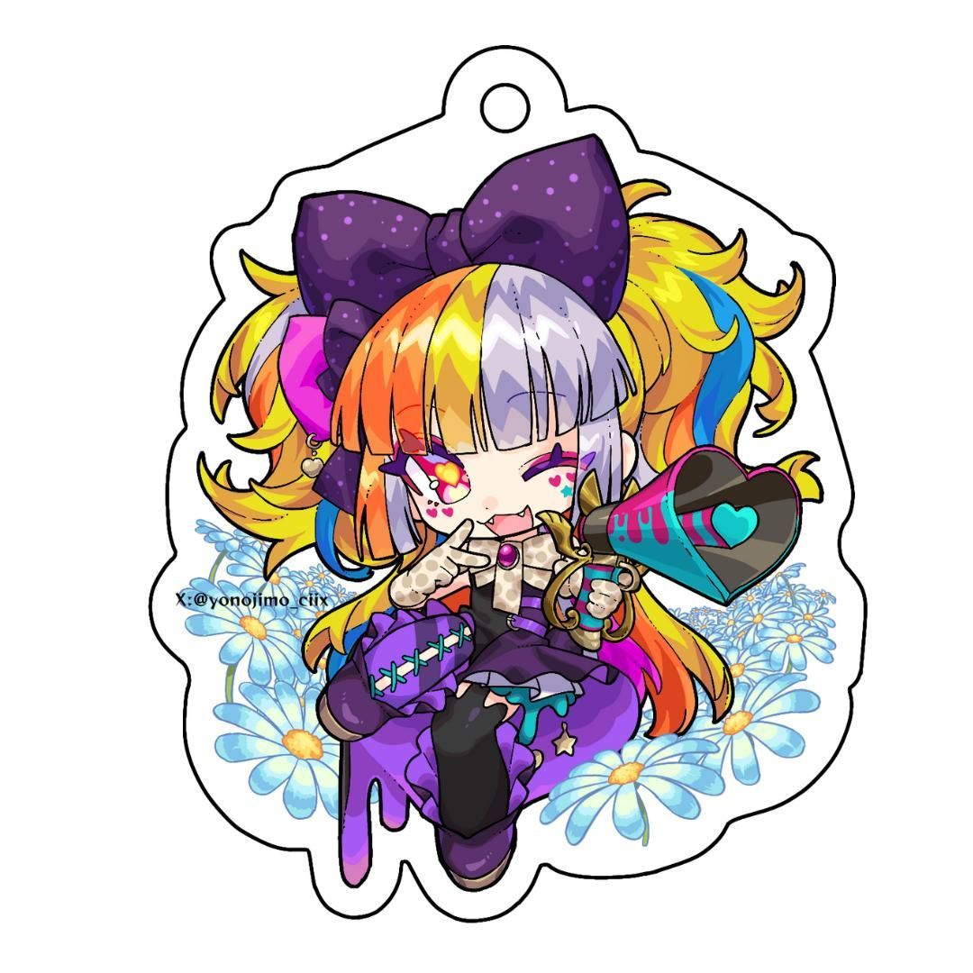 6cm雙面壓克力吊飾 Kill×Your×Idol