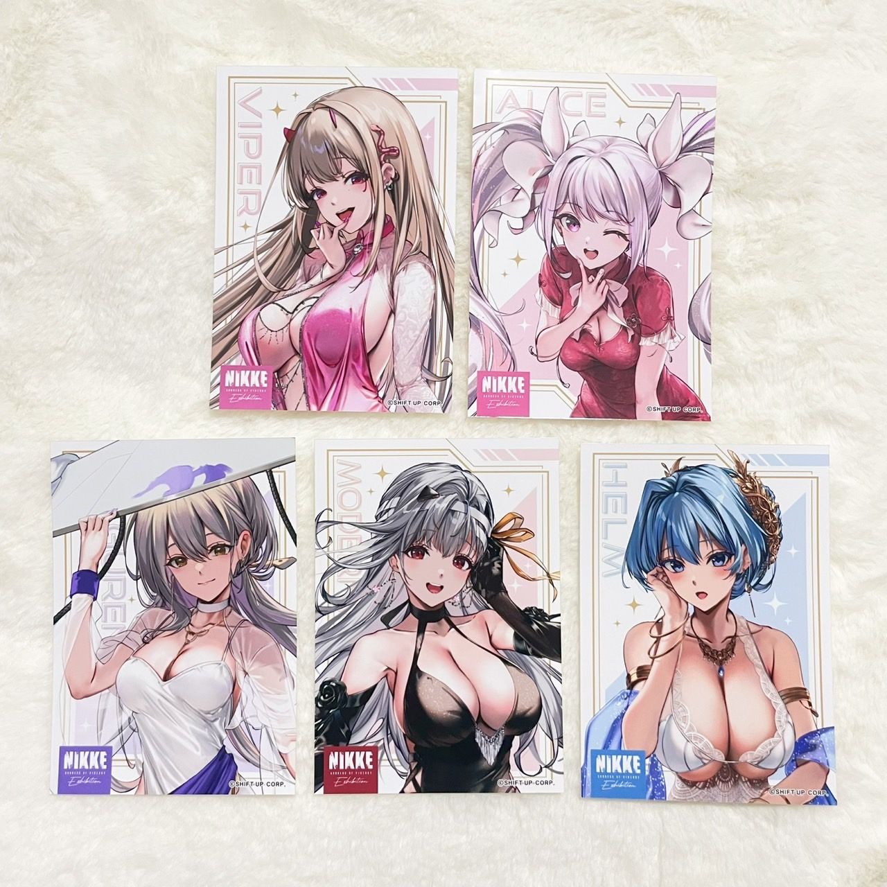 妮姬特展 寫真相片卡