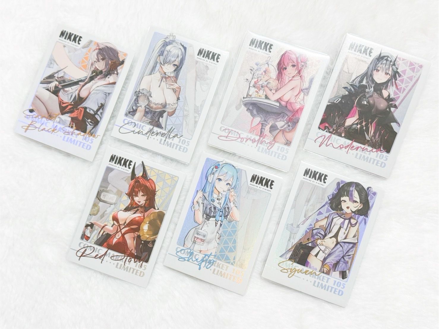 C105展場特典閃卡