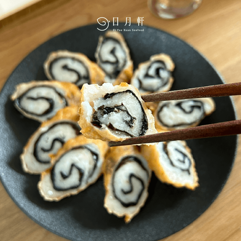 手工花枝海苔卷