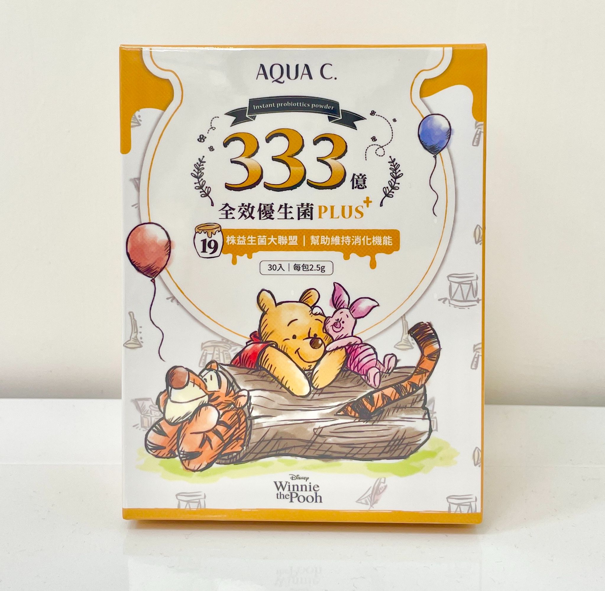 【AQUA C.花漾皙】 333億全效優生菌PLUS⁺ （30包/盒）