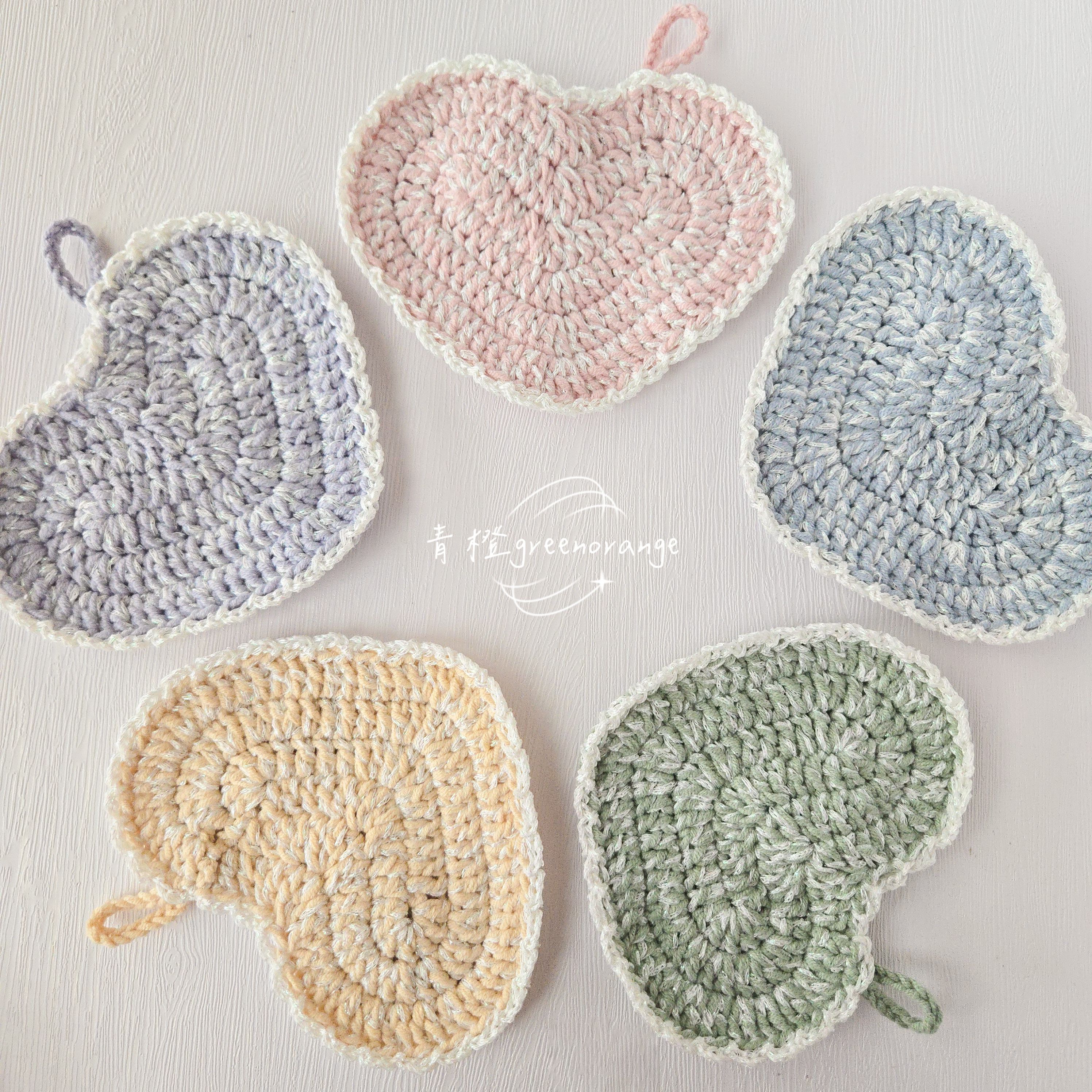 ≡ 材料包 ≡ 愛心杯墊（初級）