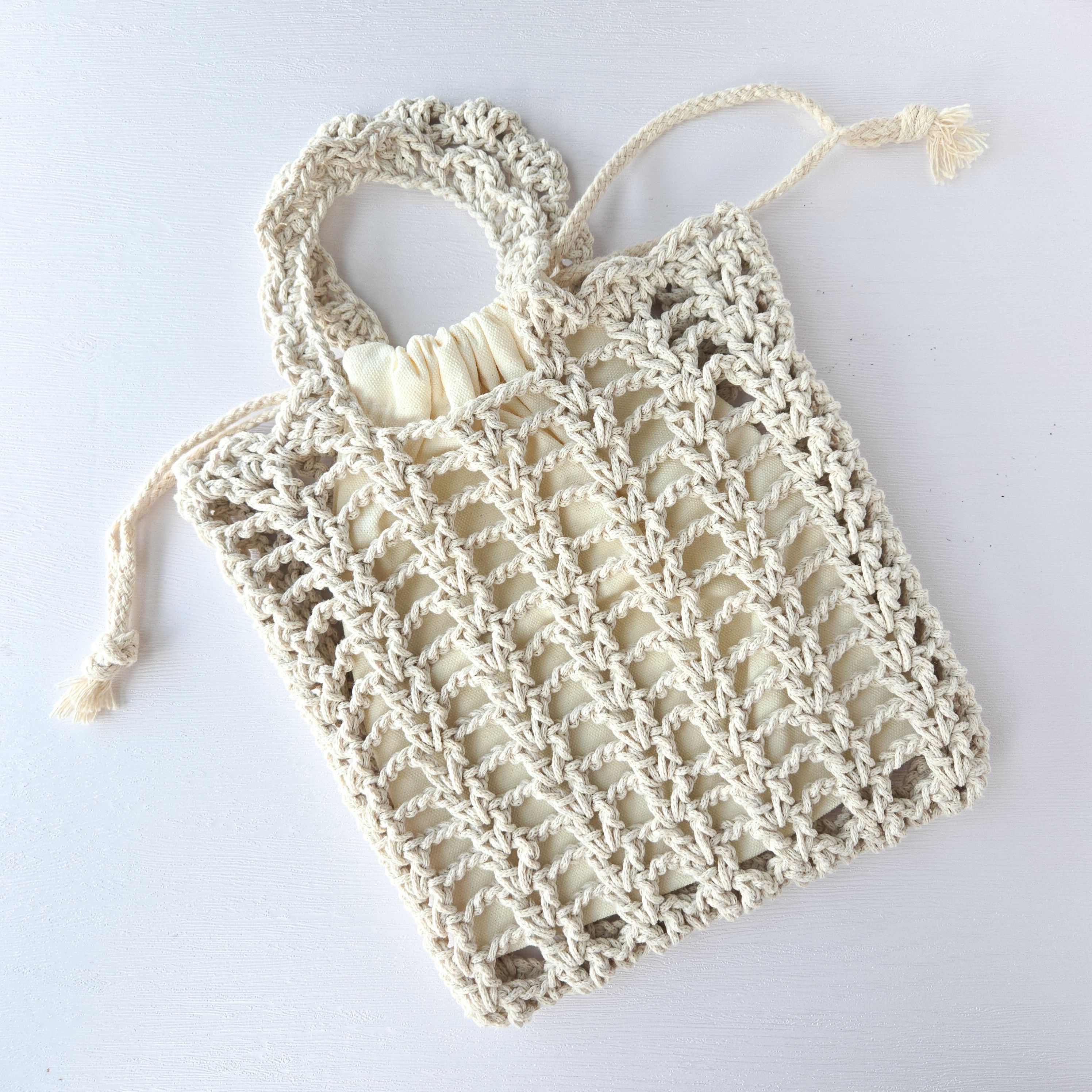 ≡ 材料包 ≡網格手提袋（初級）