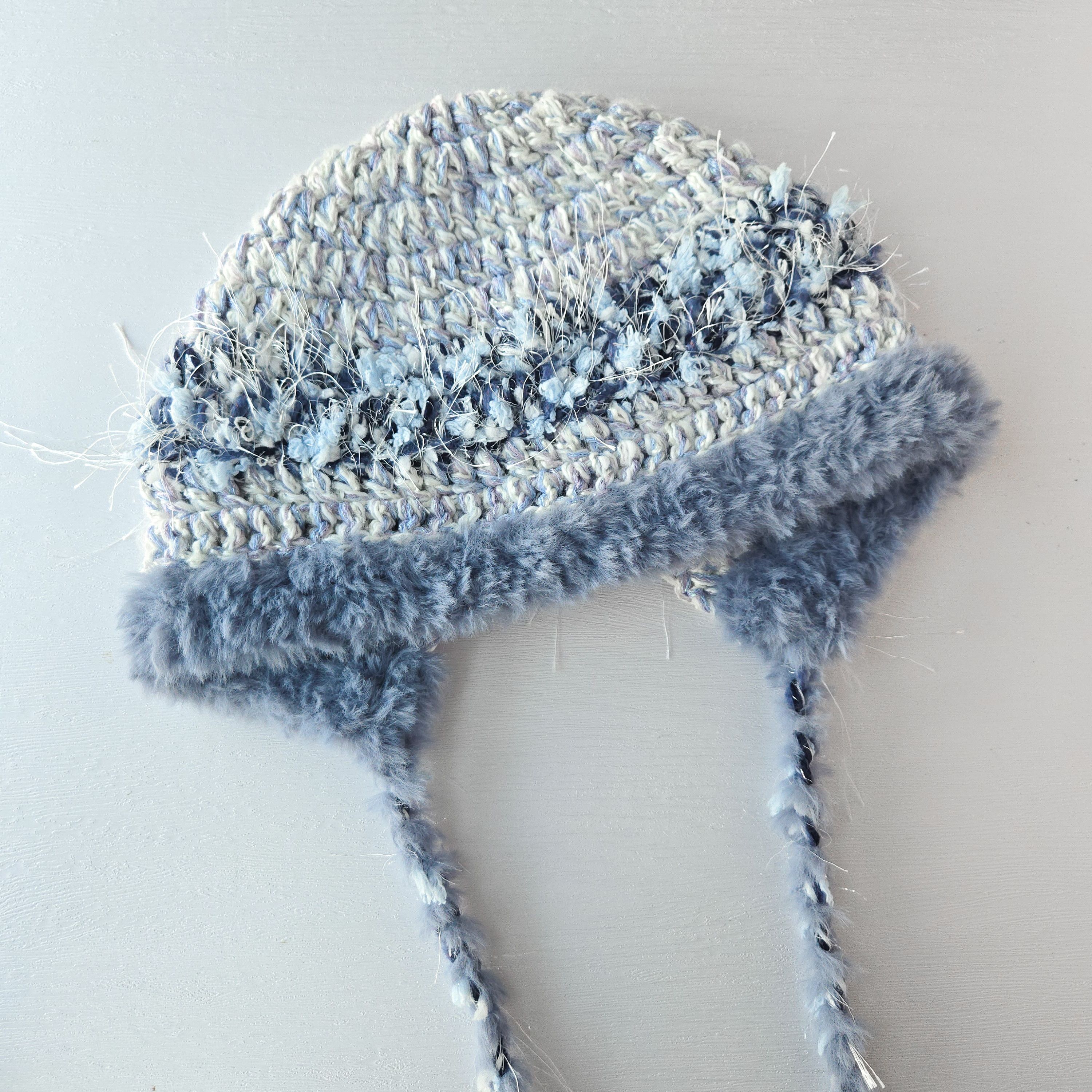 ≡ 材料包 ≡手混線護耳帽（高級）