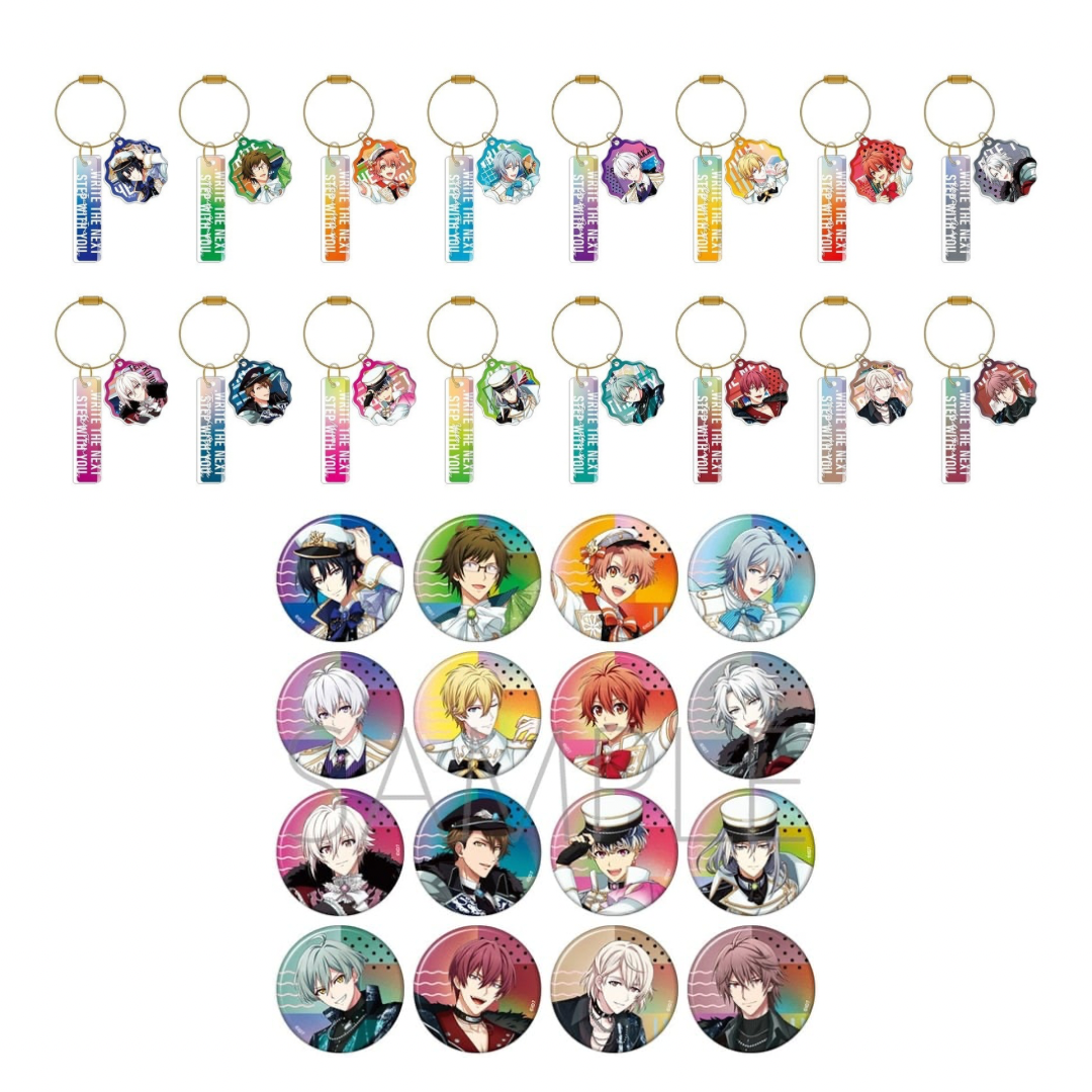 アイナナ IDOLiSH7 偶像星願 八週年 吊飾 徽章