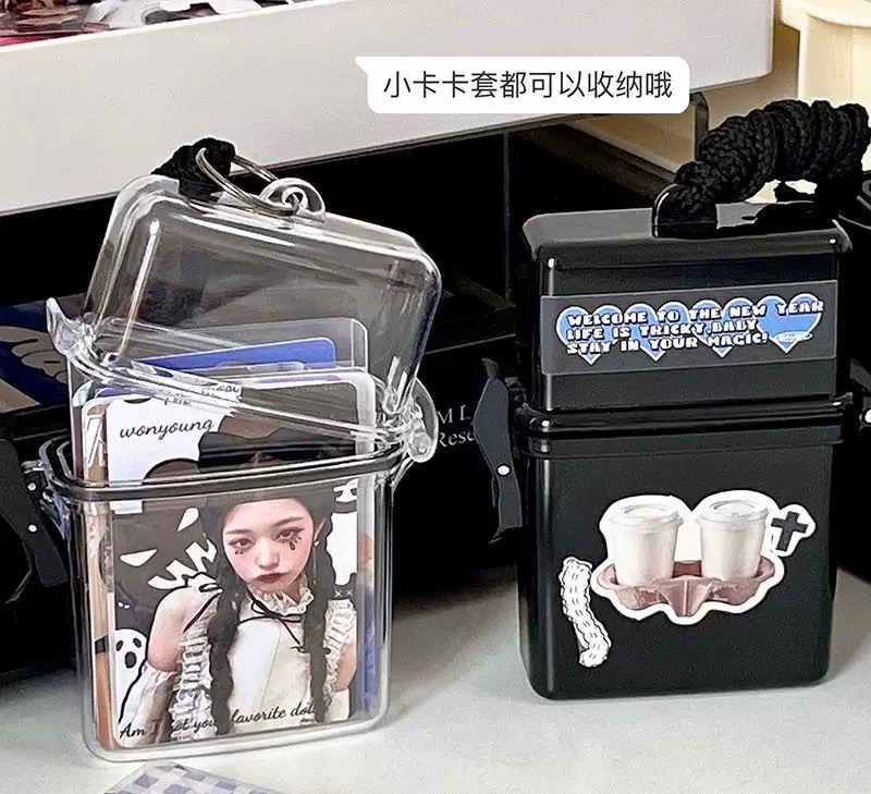 韓版大容量小卡收納盒