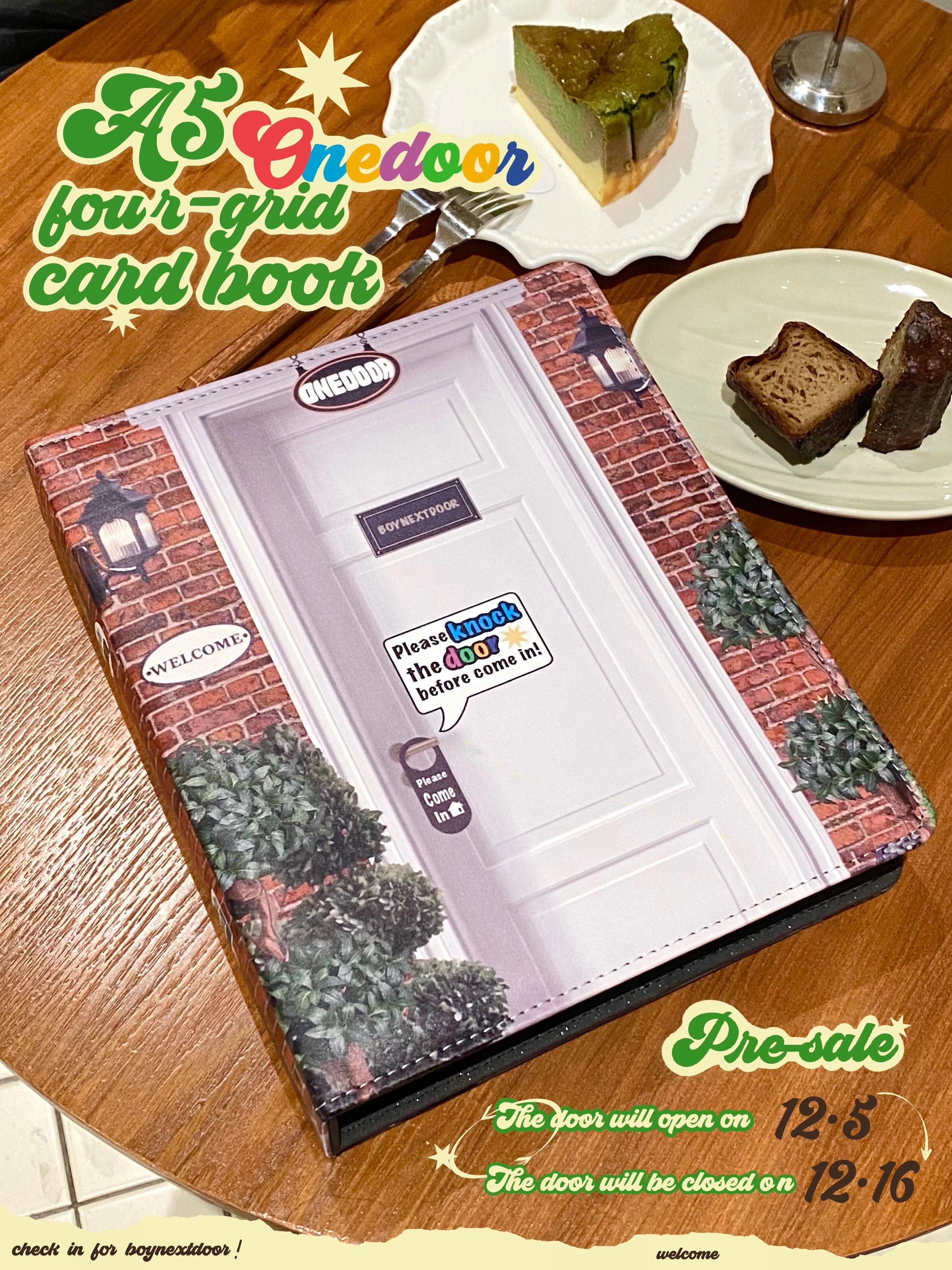 BOYNEXTDOOR A5飯製四宮格卡冊