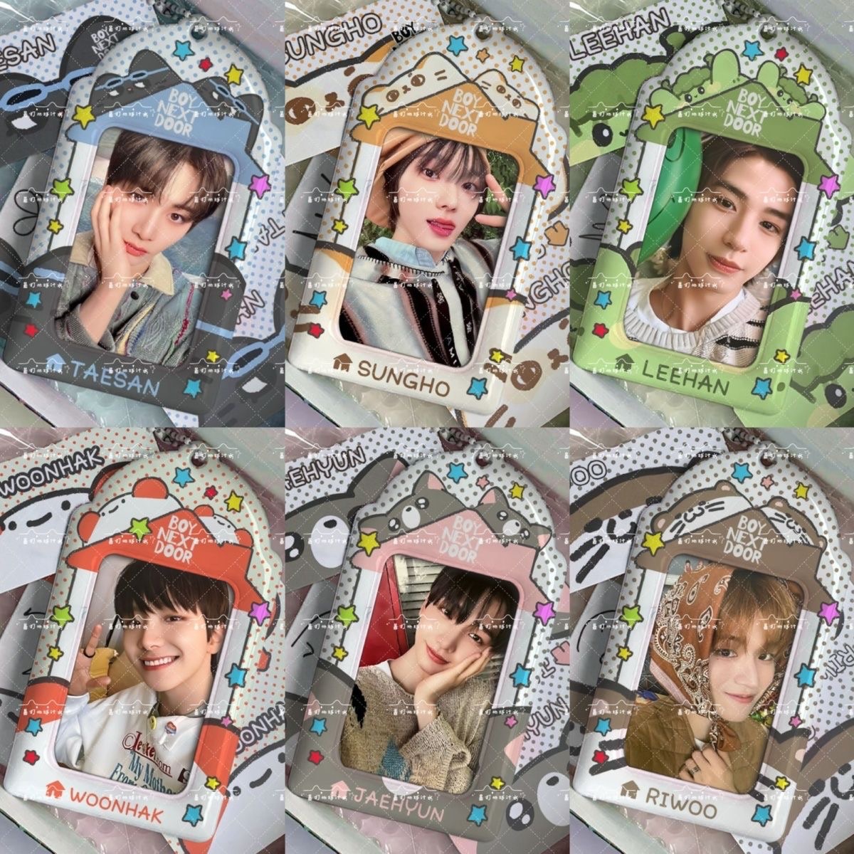 BOYNEXTDOOR飯製3寸PVC卡套