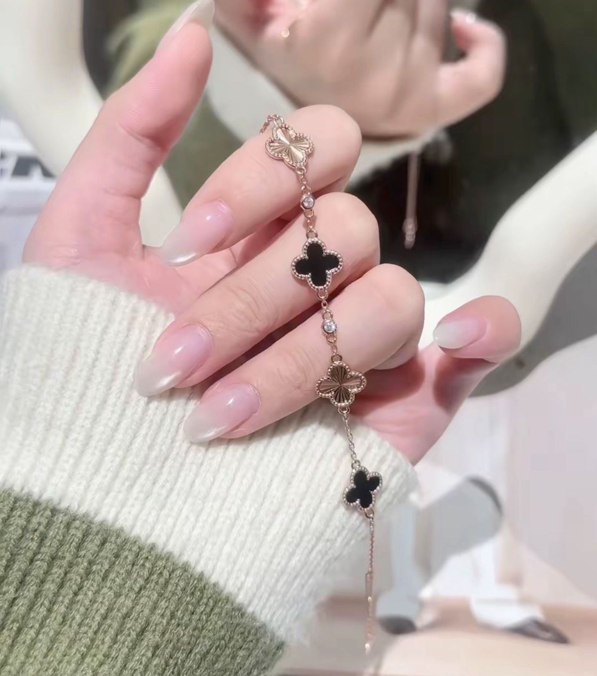 限量開賣 LIYI99 × 施華洛世奇 新款五花幸運草 三色可選