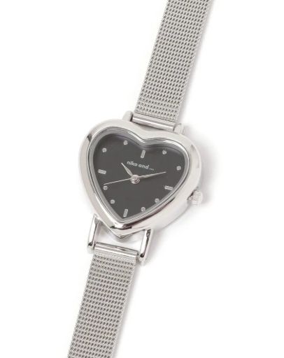 ＜預購＞日本 niko and... 愛心手錶 心型 復古 共3色