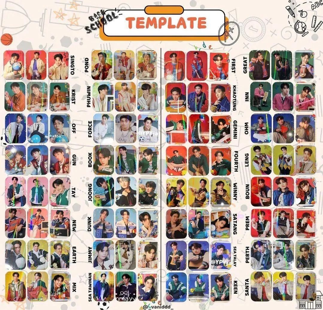 GMMTV 10月書展 隨機卡（3）