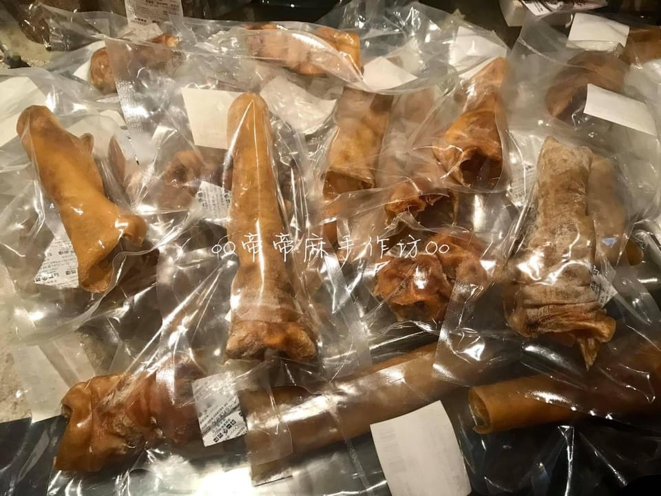 耐咬帶皮牛筋棒（大100g）建議體重15kg以上毛孩啃咬