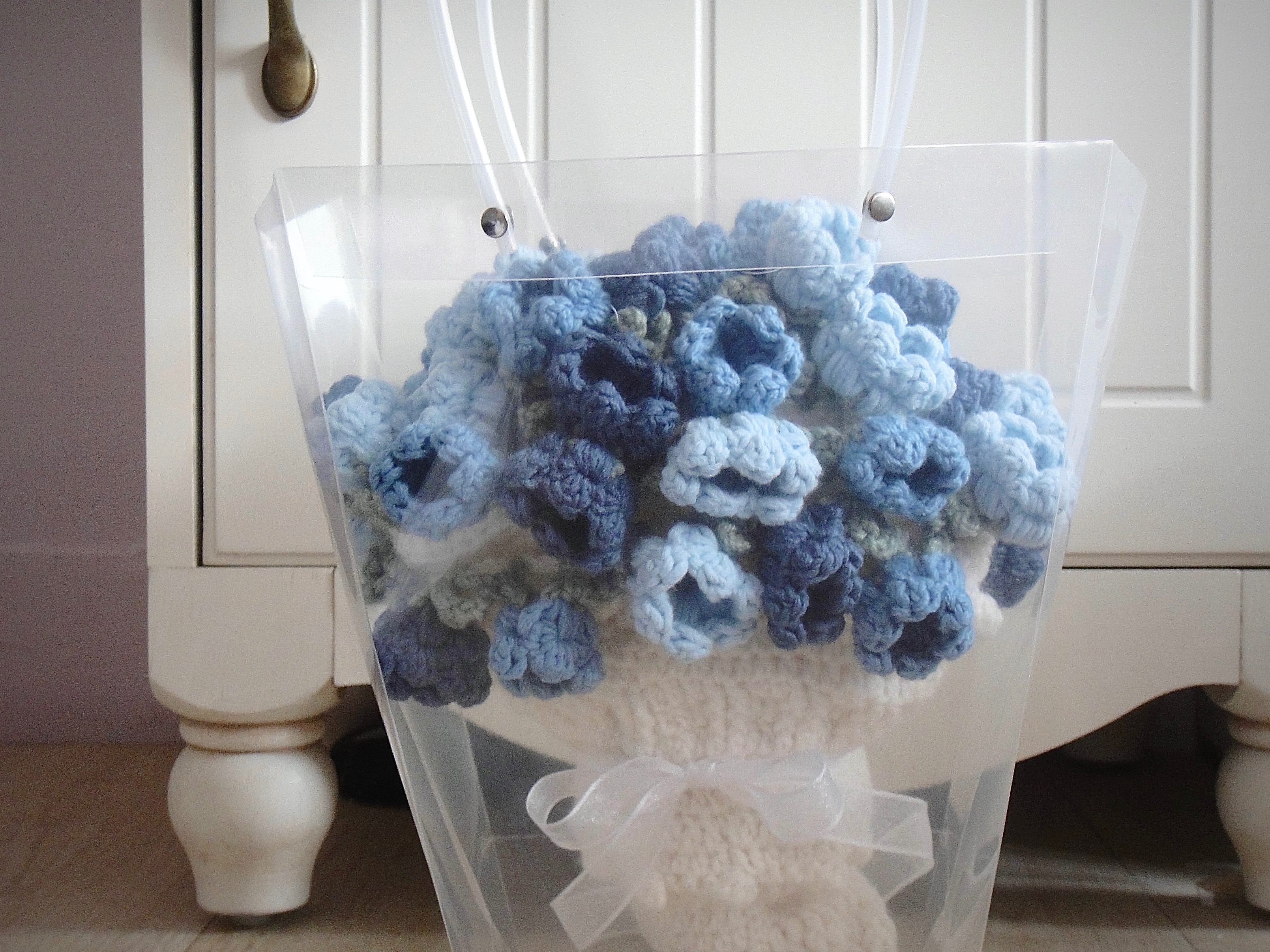 針織花束毛毯🤍