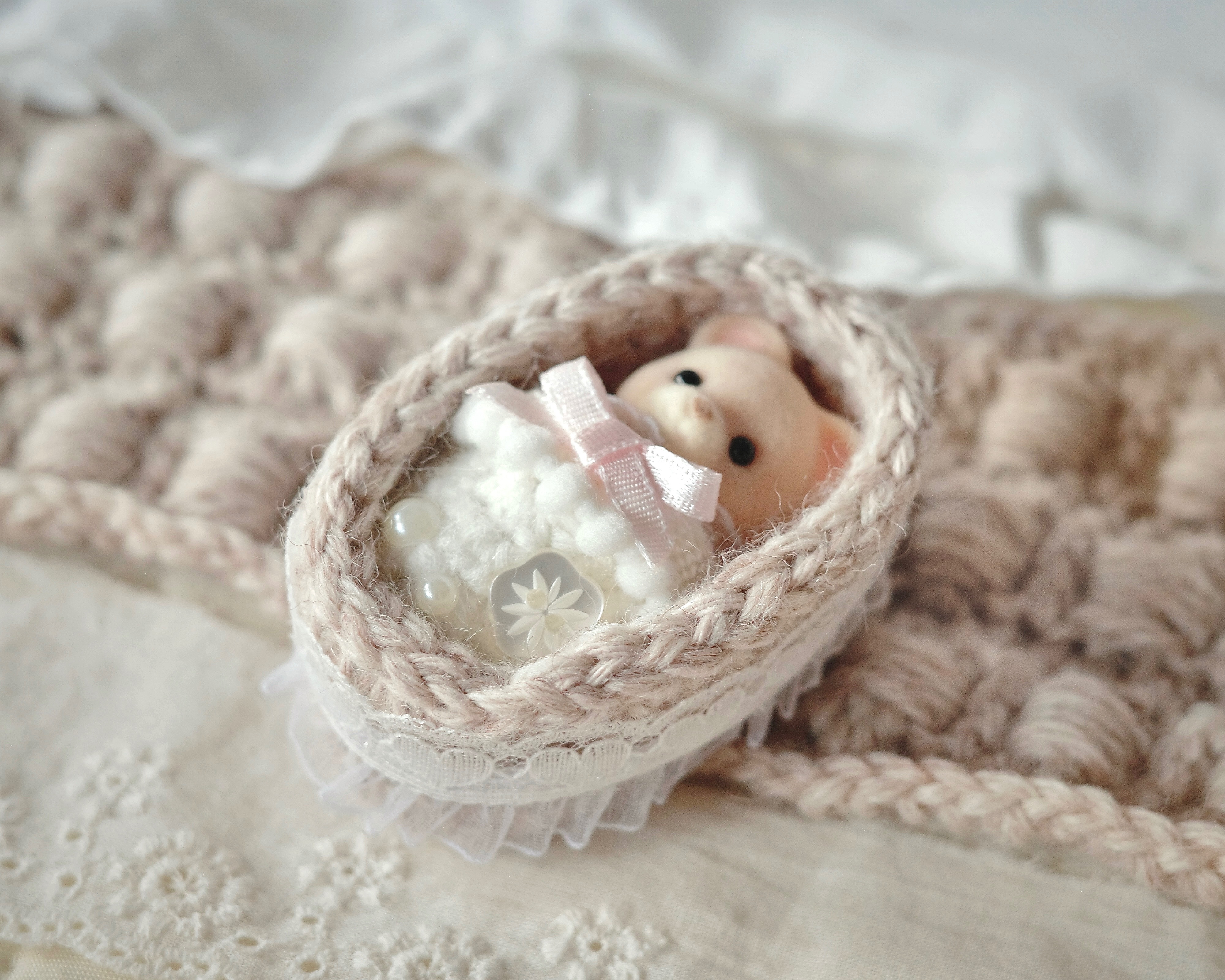 森林家族編織搖籃🤍🧺