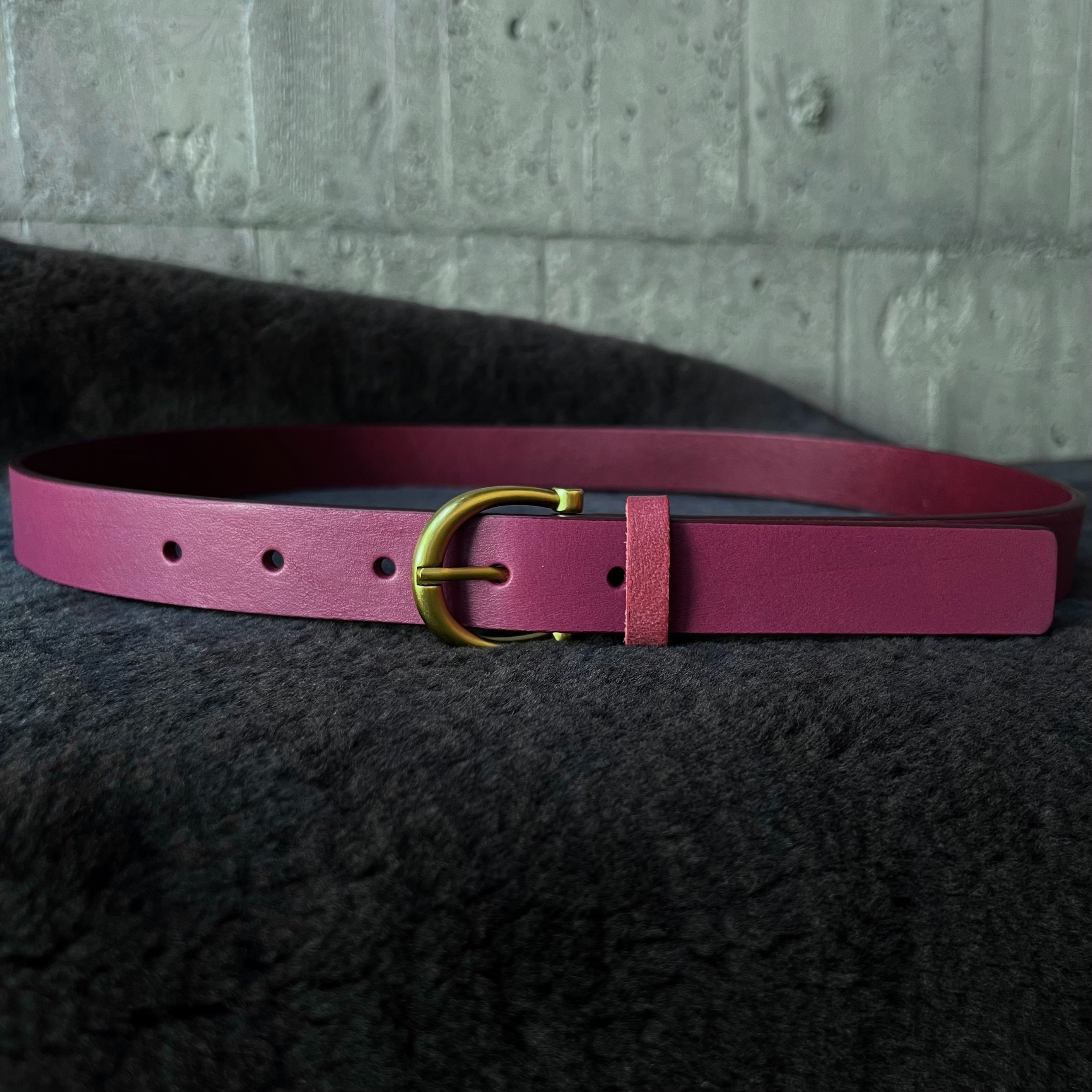 2.5cm寬皮帶  1.莓果