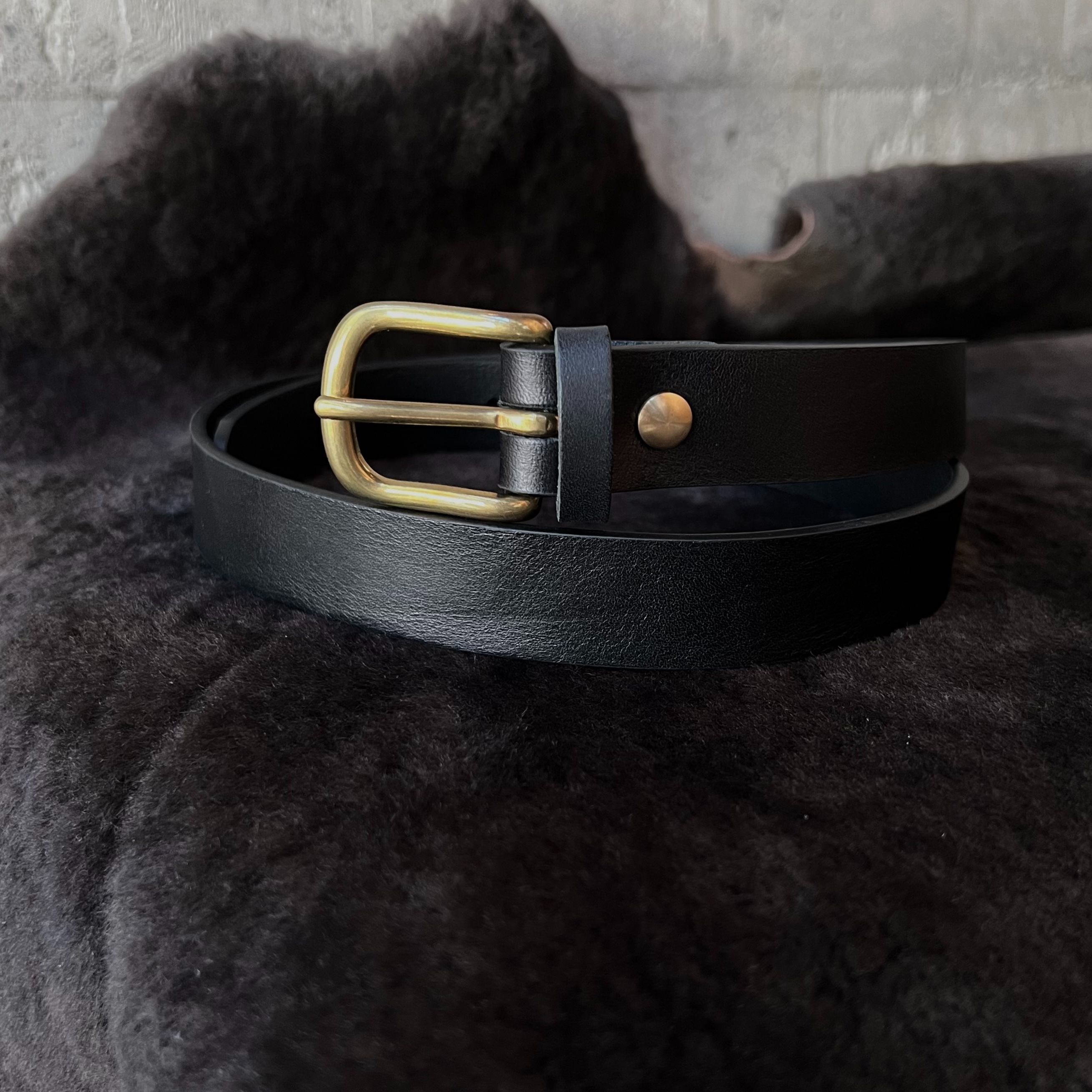 2.5cm寬皮帶  19.紋路黑