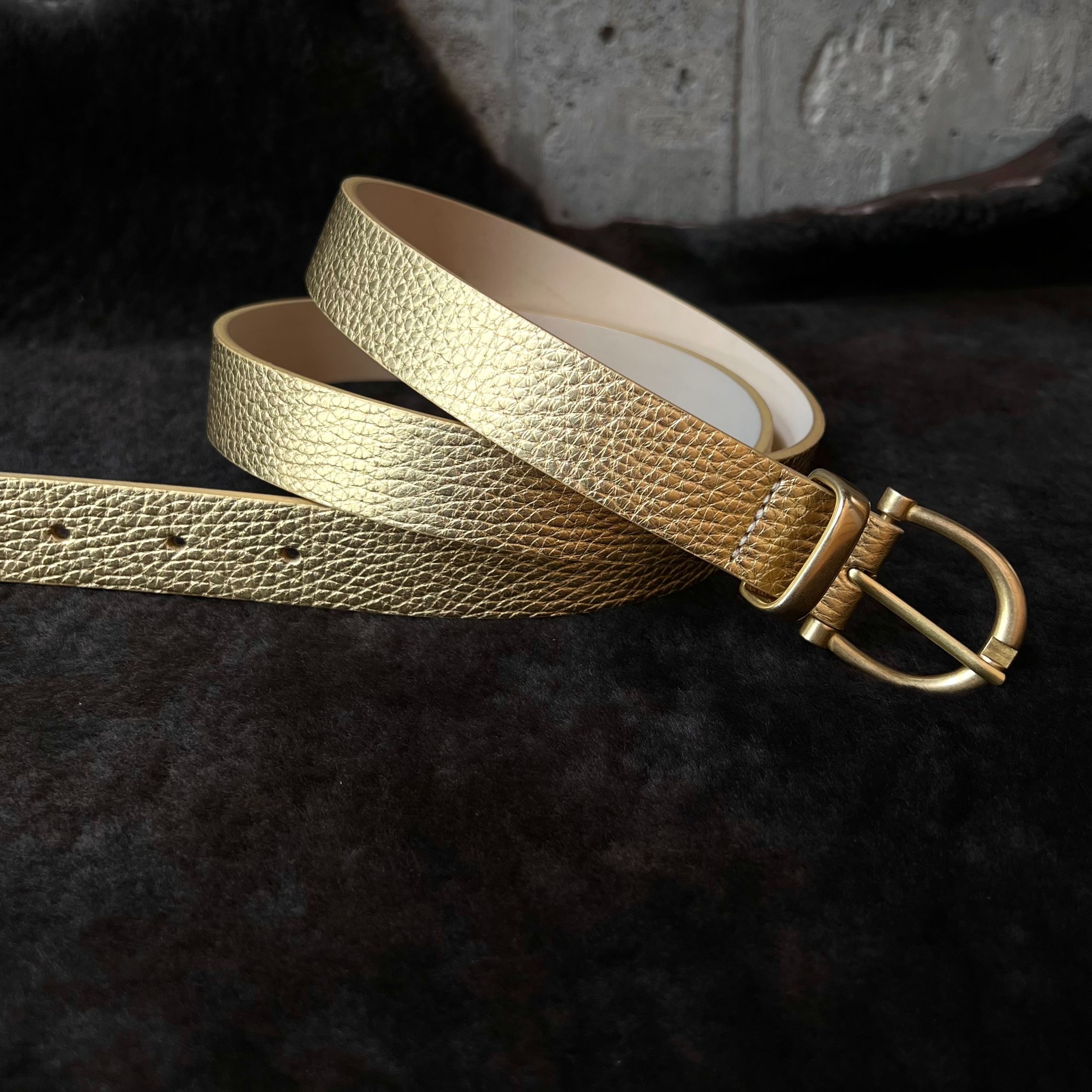 2.5cm寬皮帶  32.金荔枝