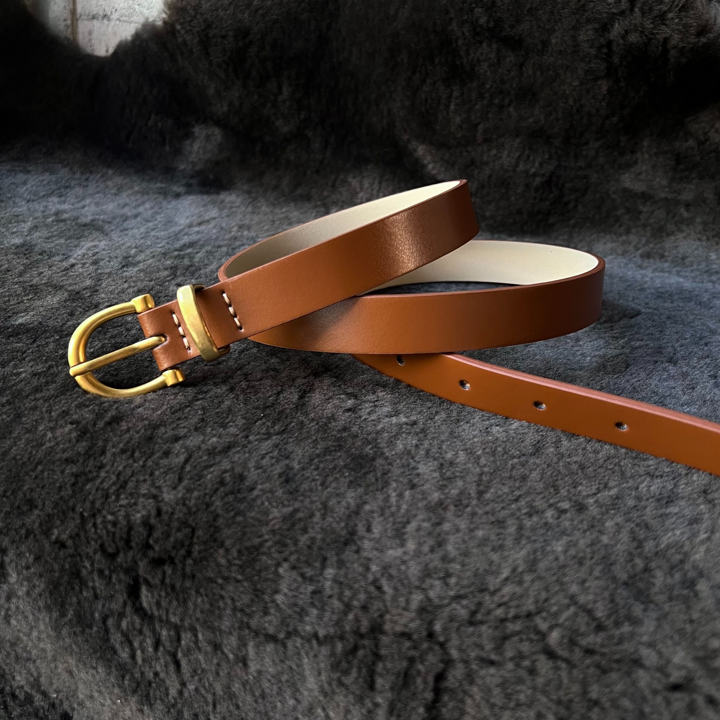 2.0cm皮帶 2.栗棕