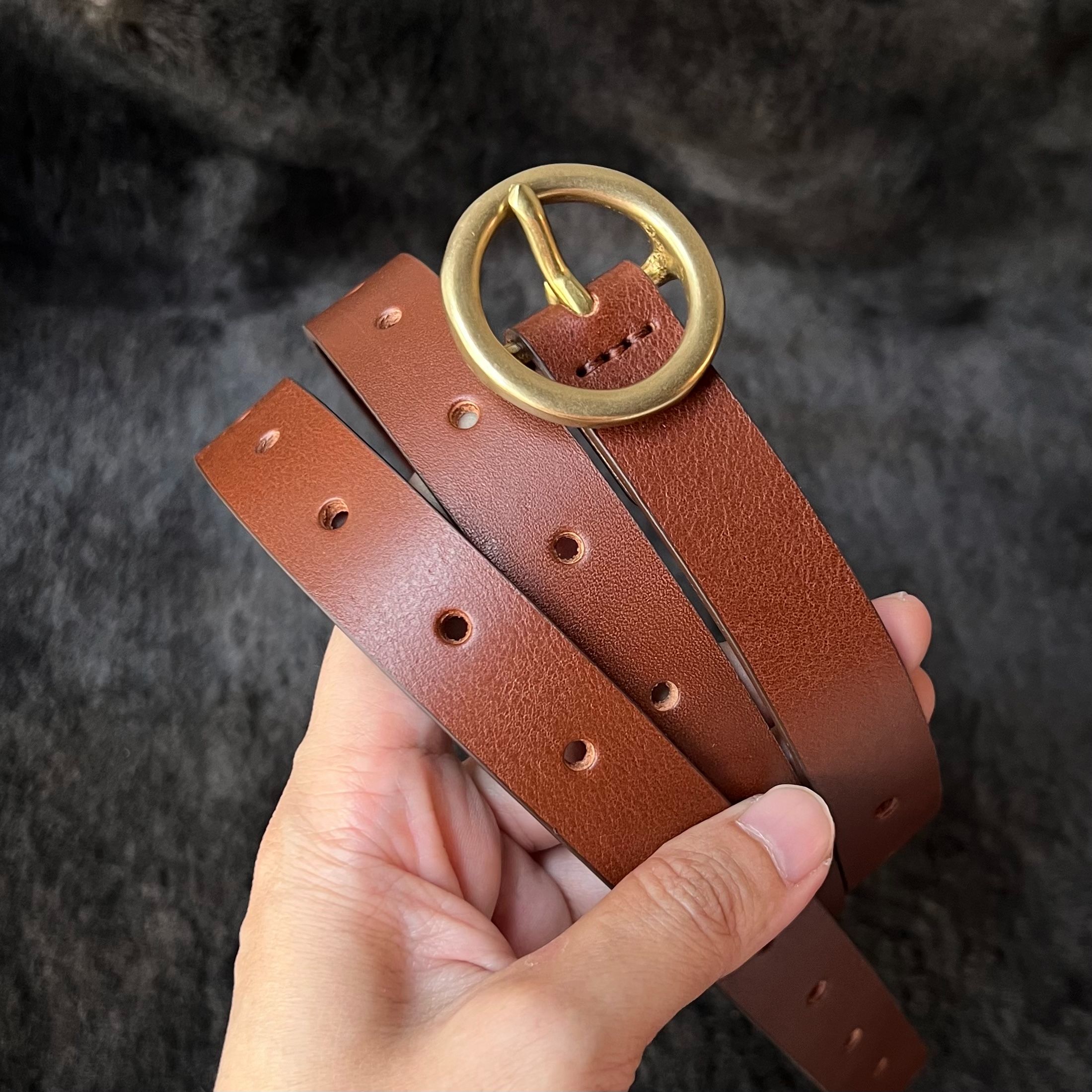 2.0cm皮帶 5.咖啡