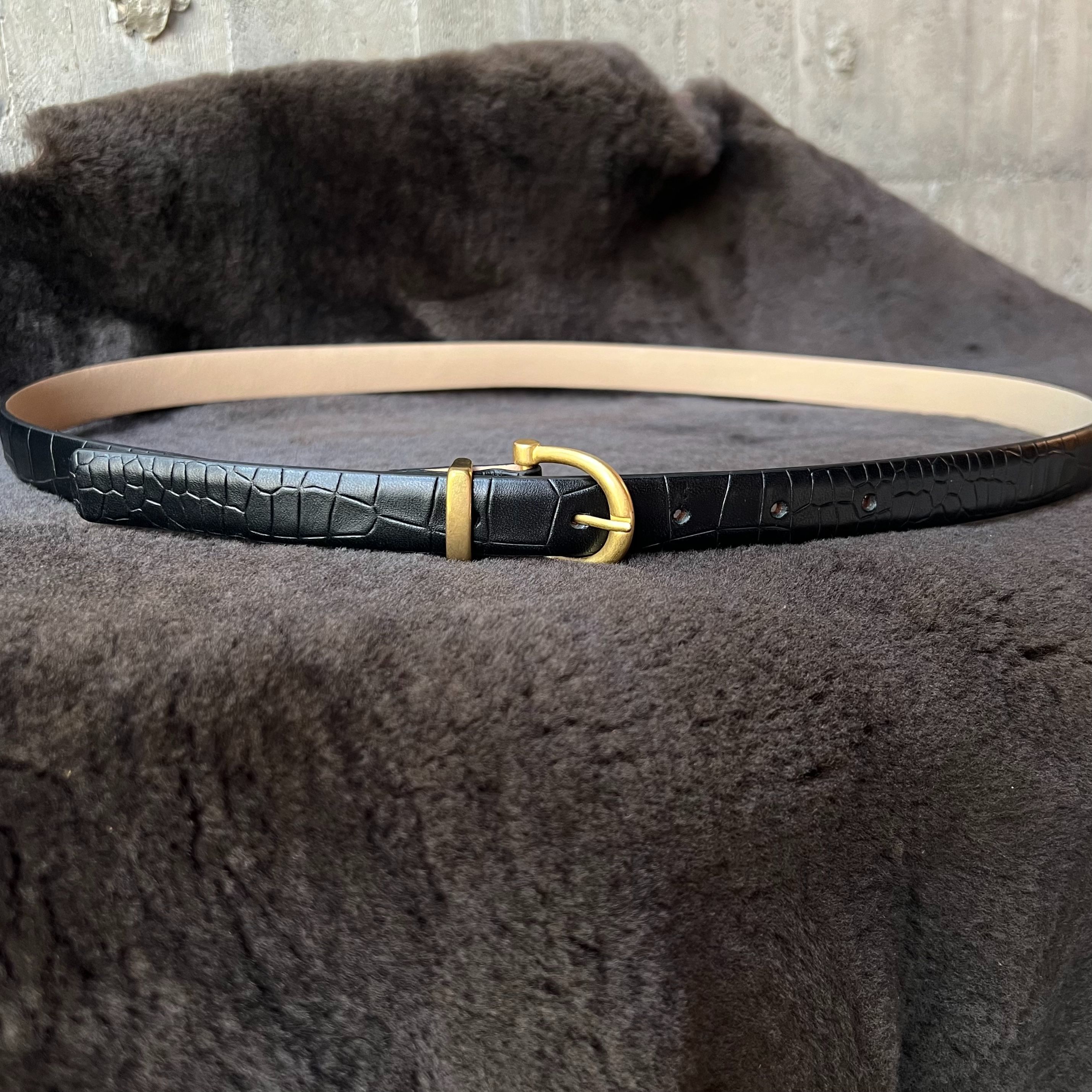 2.0cm皮帶 7.黑鱷魚