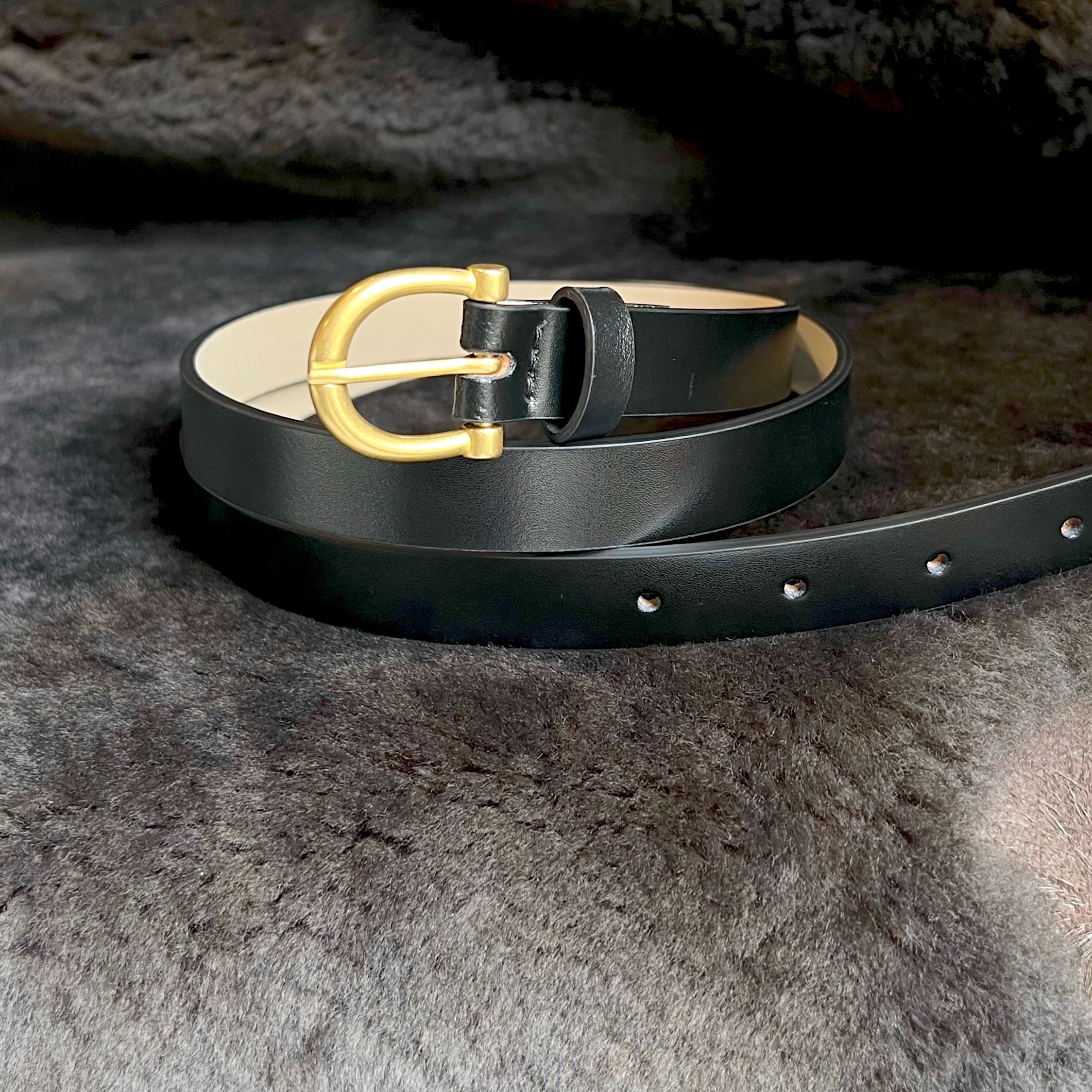 2.0cm皮帶 8.細緻黑